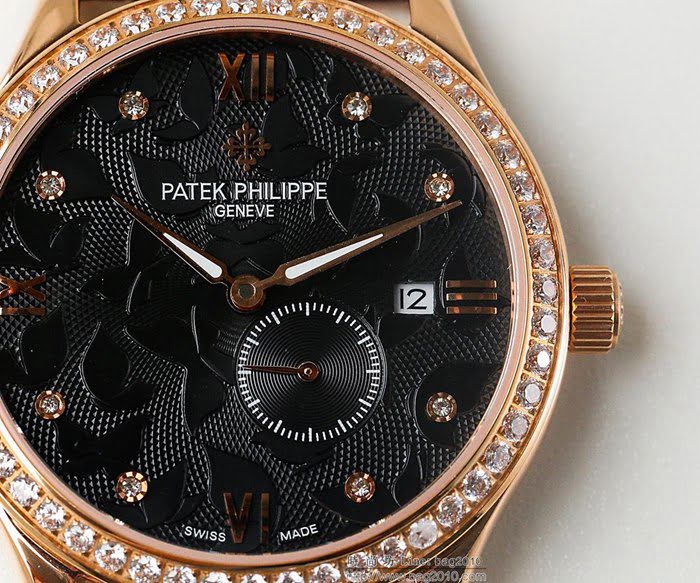 百達翡麗PATEK PHILPPE LS精品 新款 進口全自動機械機芯 316精鋼表殼 小牛皮錶帶 高端情侶對表  wssb3627